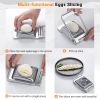 Egg Slicer for Hard Boiled Eggs Egg Cutter Strawberry Slicer