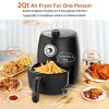 Air Fryer 2Qt Air Fryer Oven With Time/Temp Control, Air Fryer Liner