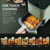 2 Quart Air Fryer, Digital Touchscreen with 8 Presets, ETL Certified Small Compact Air Fryers Oven Oilless Cooker for Quick Healthy Meals