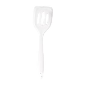 Thickened One-piece High Temperature Resistance Silicone Spatula (Color: White)