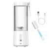 15.2OZ Portable Fruit Blender with 6 Blades Rechargeable Juice Cup for Shakes Smoothies Juice Personal Mini Fruit Mixer for Outdoor Gym Office