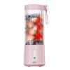 15.2OZ Portable Fruit Blender with 6 Blades Rechargeable Juice Cup for Shakes Smoothies Juice Personal Mini Fruit Mixer for Outdoor Gym Office